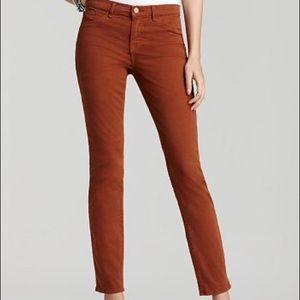 J Brand Twill Skinny Jeans